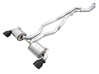AWE Touring Edition Cat-Back Exhaust: Toyota GR Supra 3.0L Turbo 2020-2024