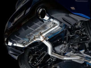 AWE Track Edition Cat-Back Exhaust (Polished Tips): Toyota GR86 & Subaru BRZ 2.4L 2022 - 2024
