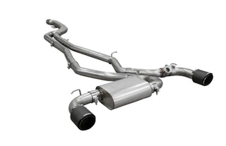 MBRP Active Profile Cat Back Exhaust System w/ Carbon Fiber Tips: Toyota GR Supra 20-24