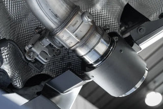 MBRP Active Profile Cat Back Exhaust System w/ Carbon Fiber Tips: Toyota GR Supra 20-24