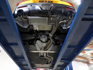 Takeda Cat-Back Exhaust System (w/ Carbon Fiber Tips): Toyota GR Supra 2.0L Turbo 2021 - 2024