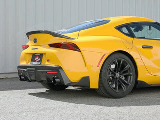 Takeda Cat-Back Exhaust System (w/ Black Tips): Toyota GR Supra 2.0L Turbo 2021 - 2024