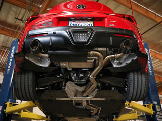 Takeda Cat-Back Exhaust System (w/ Black Tips): Toyota GR Supra 3.0L Turbo 2020 - 2024