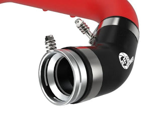 AFE BladeRunner Hot Charge Pipe (Red): Toyota GR Supra 2.0L Turbo 2021 - 2024