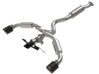 aFe Gemini XV Cat-Back Exhaust System: Fits Most GR Corolla 23-24