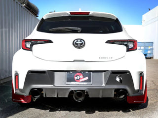 AFE Gemini XV Cat-Back Exhaust System (Black Tips): Toyota GR Corolla 1.6L Turbo 2023 - 2024