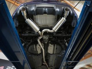 Takeda Cat-Back Exhaust System with Carbon Fiber Tips: Fits Most FR-S/BRZ/86/GR86 Models
