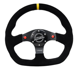 NRG Innovations RST-024 Flat Bottom Steering Wheel (320mm)