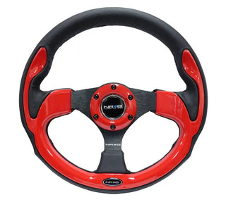 NRG Innovations RST-001 Pilota Leather Steering Wheel (320mm)