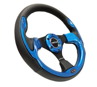 NRG Innovations RST-001 Pilota Leather Steering Wheel (320mm)