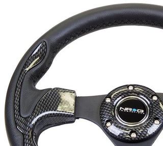 NRG Innovations RST-001 Pilota Leather Steering Wheel (320mm)