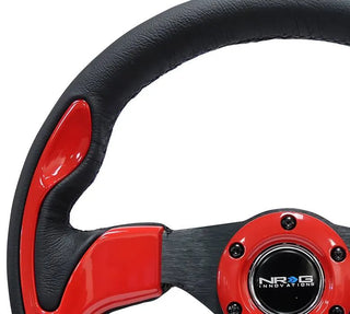 NRG Innovations RST-001 Pilota Leather Steering Wheel (320mm)