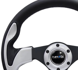 NRG Innovations RST-001 Pilota Leather Steering Wheel (320mm)