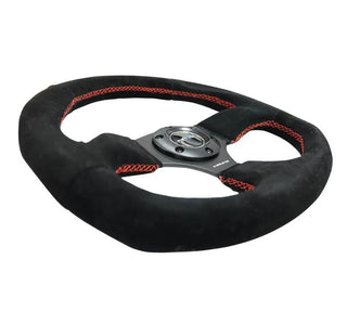 NRG Innovations RST-009 Flat Bottom Steering Wheel (320mm)
