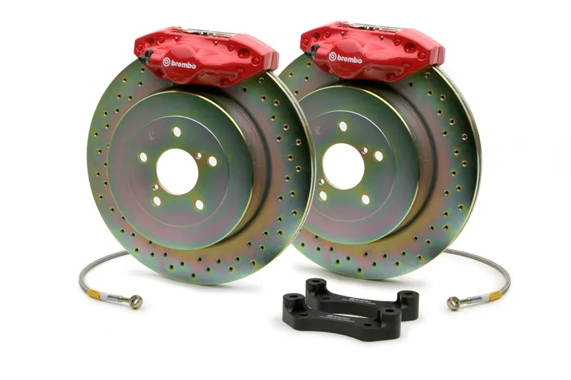 86/BRZ 純正Brembo リア hiro brembo（ブレンボ） [リア左右set] 86 (ハチロク) ZN6 (純正Brembo車