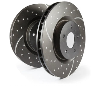 EBC Rear Brake Rotors: Fits Most Subaru BRZ/FR-S/86 Models