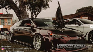 Vertical Doors: Scion tC 2011 - 2016 (tC2)