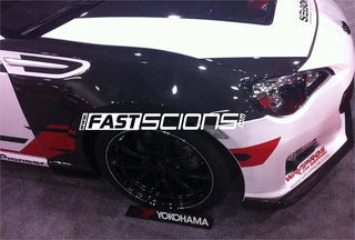 Seibon Carbon Fiber Fenders 10mm Wider: Fits Scion FR-S, Toyota 86, Subaru BRZ