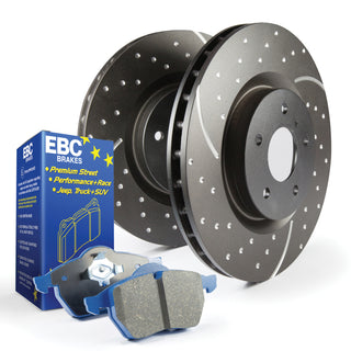 EBC S6 Bluestuff Pads and GD Rotors Kit: BRZ/FR-S/86