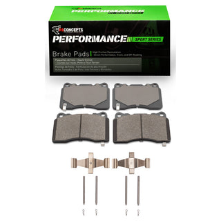 R1 Concepts Performance Sport Brake Pads & Hardware Kit: BRZ/FR-S/86