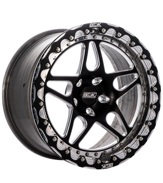 Belak 15x9 / Subaru Brz Rear/ 5x100 BP / Series 3 Wheel - Single Beadlock