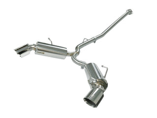 Takeda Cat-Back Exhaust System (Polished Tips): Scion FRS (13-16) / Subaru BRZ (13-24) / Toyota 86 (17-20) / GR86 (22-24) 2.0L / 2.4L
