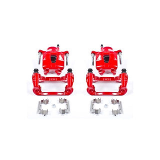 Power Stop 05-10 Scion tC Front Red Calipers w/Brackets - Pair