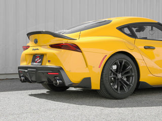 Takeda Cat-Back Exhaust System (w/ Carbon Fiber Tips): Toyota GR Supra 2.0L Turbo 2021 - 2024