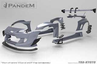GReddy V3.5 Pandem Front Splitter: Scion FR-S / Subaru BRZ / Toyota 86 2013 - 2026