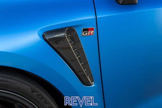 Revel Dry Carbon Side Duct Covers: Toyota GR Corolla 2023+