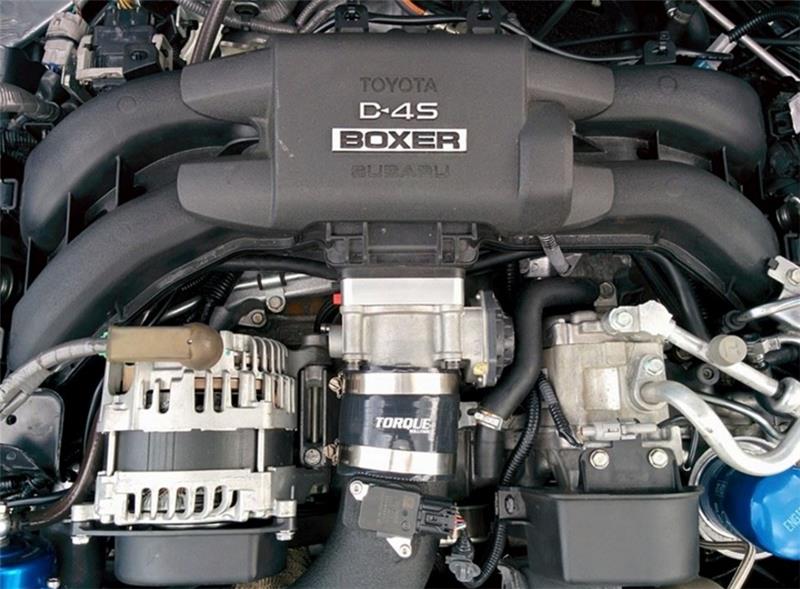 Torque Solution Throttle Body Spacer 2013+ Subaru BRZ/Scion FR-S - Silver