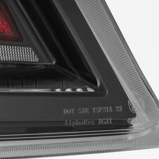 AlphaRex LUXX LED Tail Lights (Alpha-Black): Toyota GR86 & Subaru BRZ 2.4L 2022 - 2026