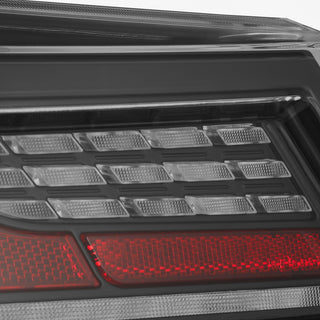 AlphaRex LUXX LED Tail Lights (Alpha-Black): Toyota GR86 & Subaru BRZ 2.4L 2022 - 2026