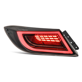 AlphaRex LUXX LED Tail Lights (Black / Smoke): Toyota GR86 & Subaru BRZ 2.4L 2022 - 2026