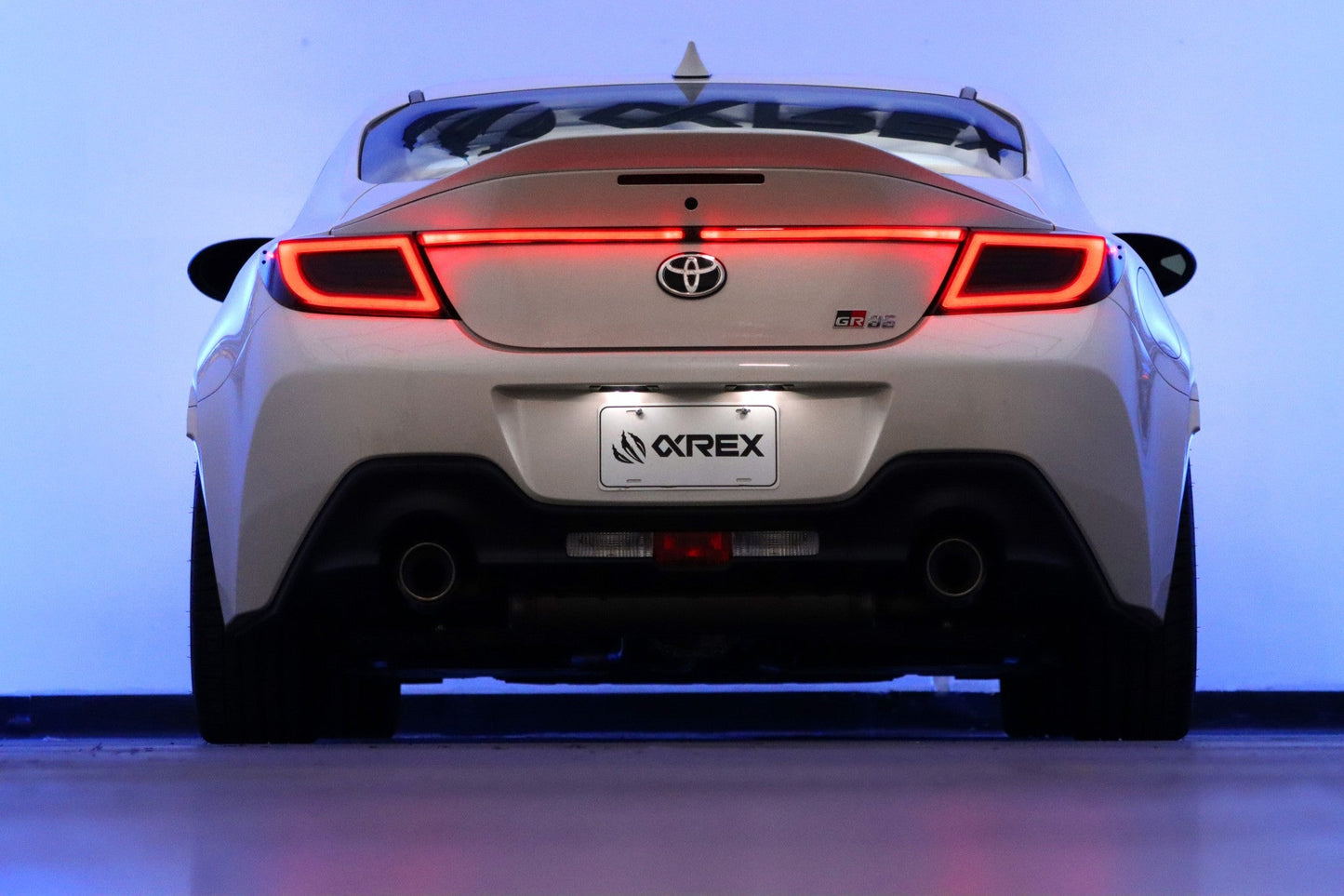 AlphaRex LUXX LED Tail Lights (Black / Smoke): Toyota GR86 & Subaru BRZ 2.4L 2022 - 2025