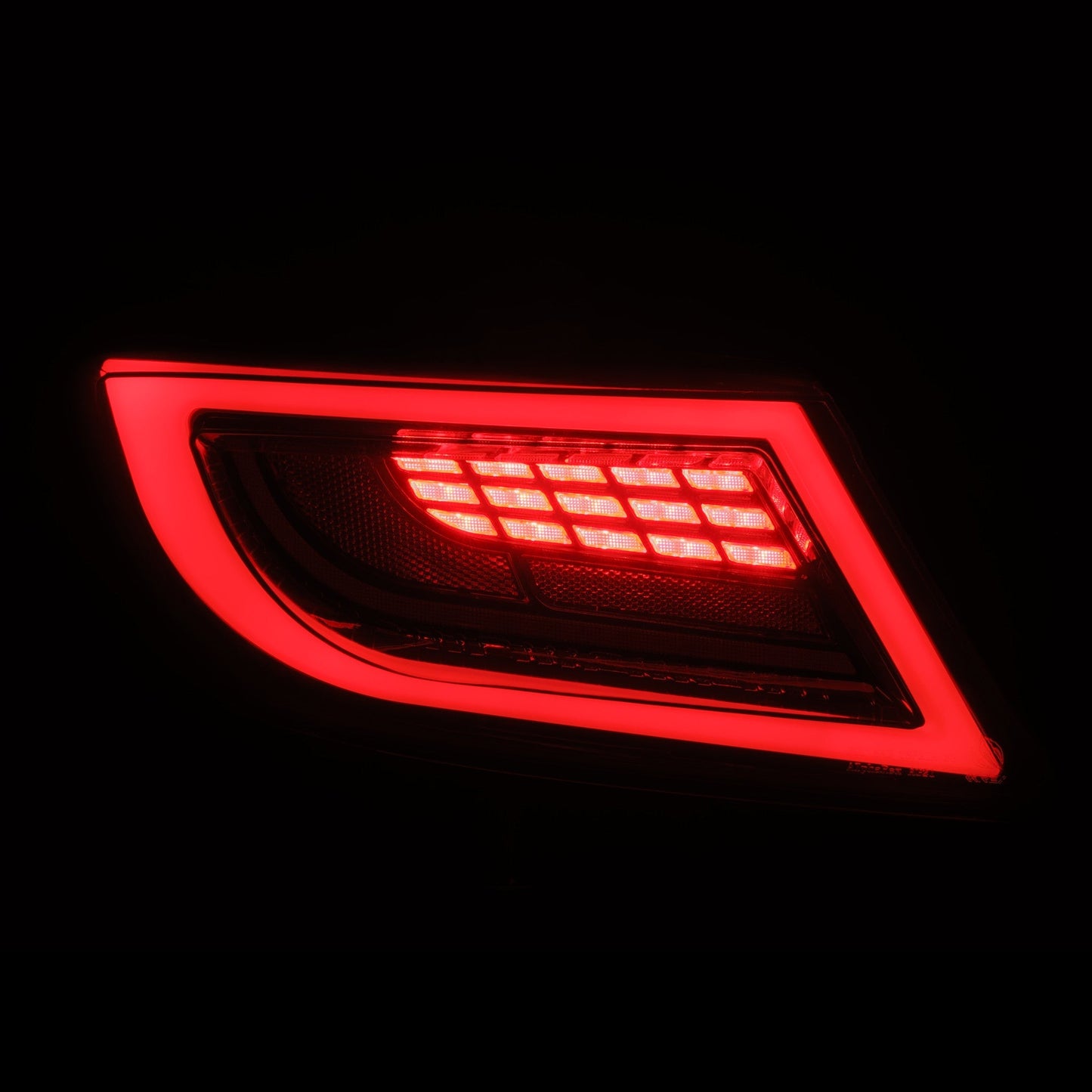 AlphaRex LUXX LED Tail Lights (Black / Smoke): Toyota GR86 & Subaru BRZ 2.4L 2022 - 2025