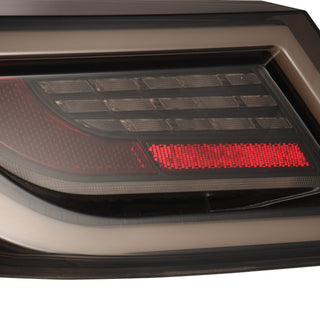 AlphaRex LUXX LED Tail Lights (Black / Smoke): Toyota GR86 & Subaru BRZ 2.4L 2022 - 2026