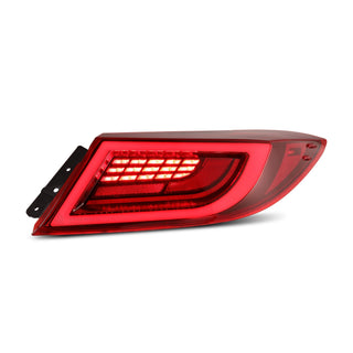 AlphaRex LUXX LED Tail Lights (Vivid Red): Toyota GR86 & Subaru BRZ 2.4L 2022 - 2026