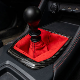Billetworkz Premium Alcantara Shift Boot Subaru BRZ Toyota GR86 2022+ Automatic