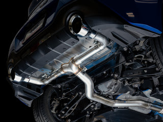 AWE Track Edition Cat-Back Exhaust (Polished Tips): Toyota GR86 & Subaru BRZ 2.4L 2022 - 2024