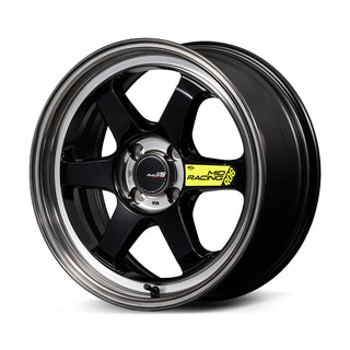 MID Racing R06 - Black Clear Polish 16x7