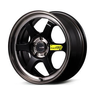 MID Racing R06 - Black Clear Polish 17x7.5