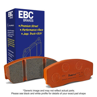 EBC Extra Duty Rear Brake Pads: BRZ/FR-S/86