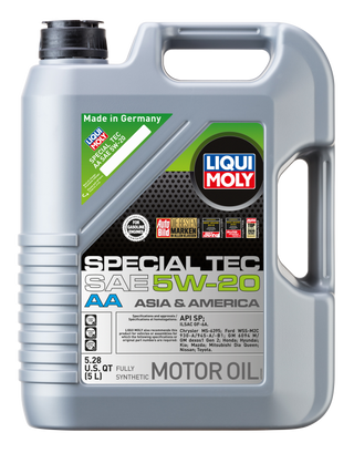 LIQUI MOLY 5L Special Tec AA Motor Oil SAE 5W20