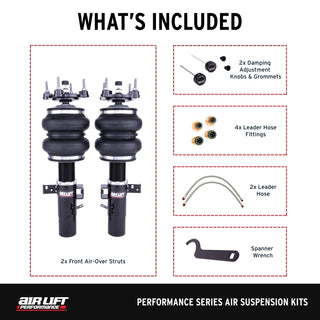 Air Lift Performance Air Suspension Front Kit: Toyota GR Supra 2020 - 2024