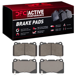 DFC Active Performance Low Metallic Pads (FRONT/REAR): BRZ/FR-S/86