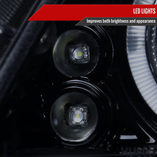 Spec D Projector Halo Headlights (Smoke): Scion tC 2005 - 2010