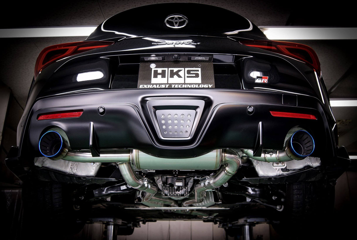 HKS Super Turbo Muffler (Cat-Back): Toyota GR Supra (20+)