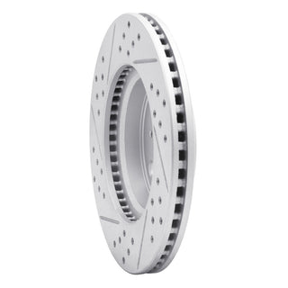 DFC 06-19 Scion IQ Front Right Drilled & Slotted Geoperformance Rotor
