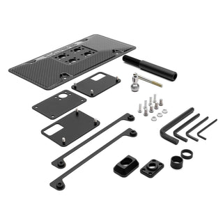 COBB Redline Carbon Fiber License Plate Relocation Mount: Subaru BRZ / Toyota 86 2013 - 2025